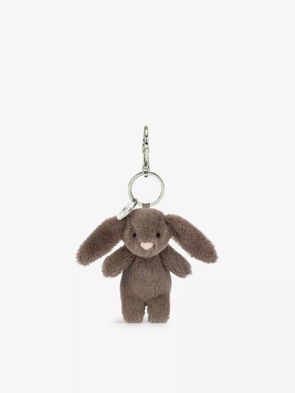 灰色兔兔钥匙扣