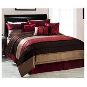 Select 5pc Reversible Comforter Sets @ Walmart