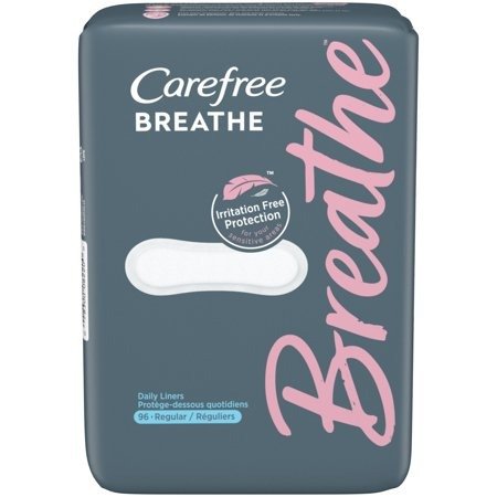2 x 84-Ct Breathe Panty Liners 
