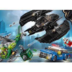 LEGO 乐高超级英雄系列76120蝙蝠侠之谜语人大劫案