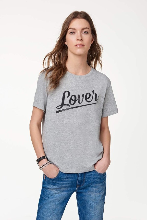 Lover T-Shirt | Womens Designer Graphic Tees | Rebecca Minkoff