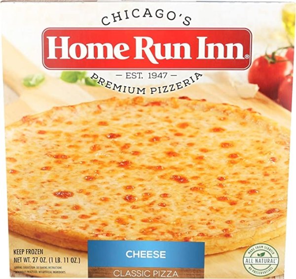 Home Run Inn, 12' Classic Cheese Pizza, 27 Ounce (Frozen)