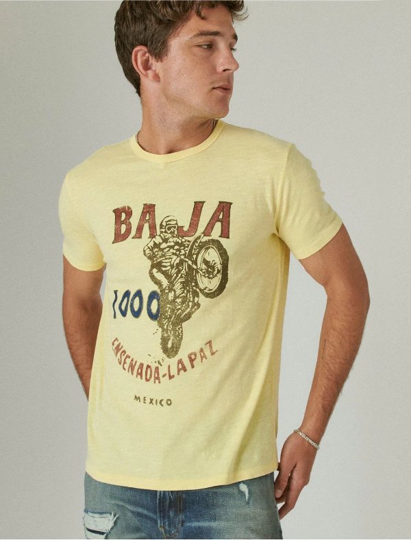 Mens Baja 1000 T恤