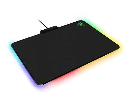 Firefly Chroma Cloth: Textured Weave Design - Non-Slip Rubber Base - Powered byChroma - Cloth Gaming Mouse Mat