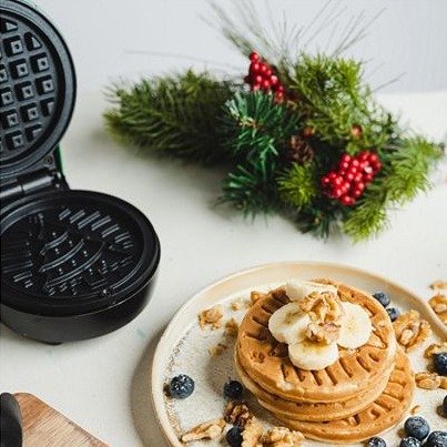 Mini-Waffle Maker Christmas Tree
