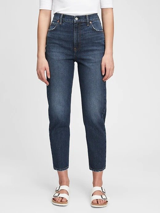 Sky High Rise Mom Jeans With Washwell™