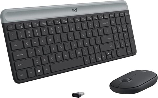 MK470 超薄无线键盘鼠标 黑色