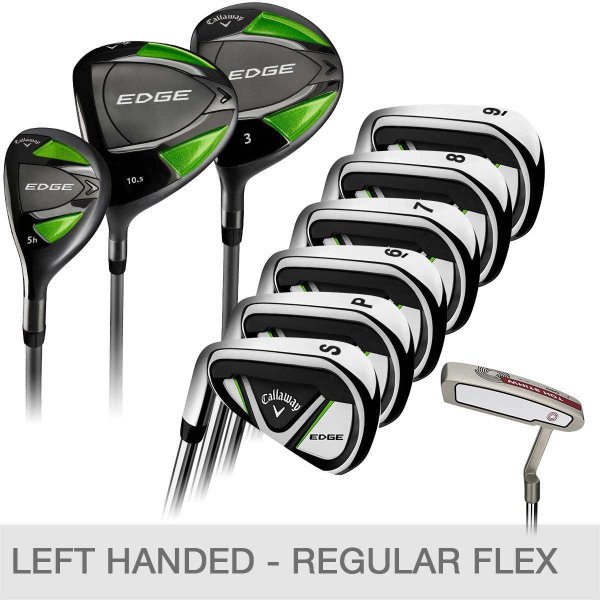 Edge 10-piece Golf Club Set, Left Handed 左手杆十件套
