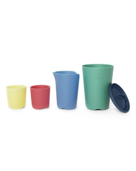 Flexi Bath Toy Multicolored Cups
