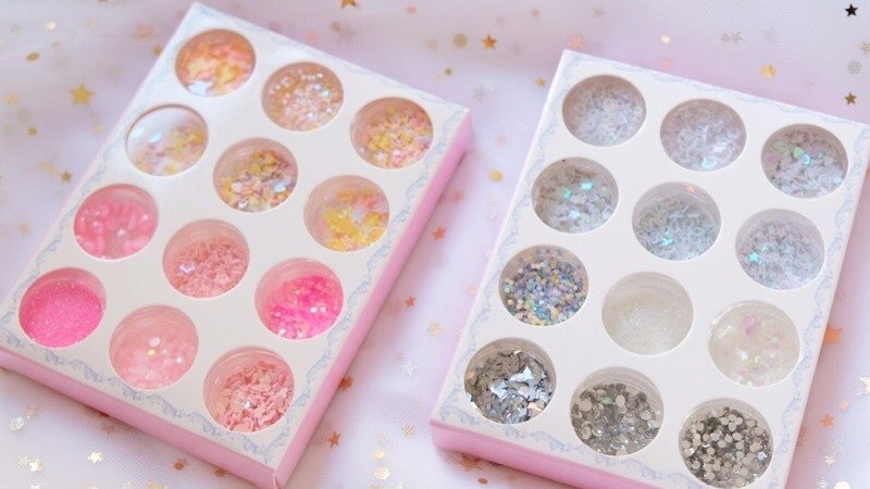 🌈Blingbling的日系眼妆亮片/美甲小单品  美起来🧚🏻💗