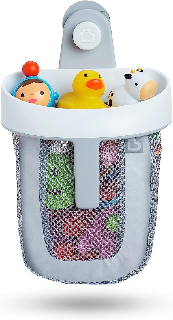 婴儿沐浴玩具储物篮和网