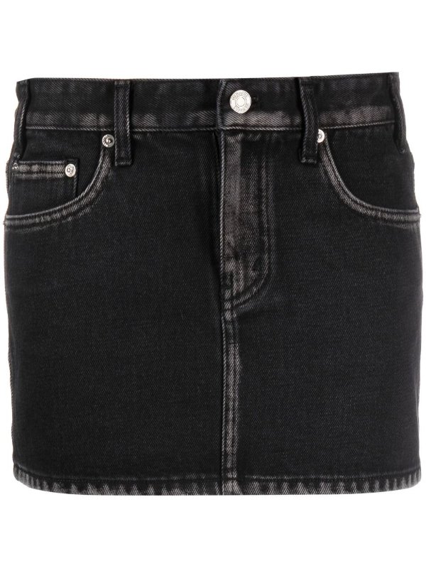 black denim mini skirt | Browns