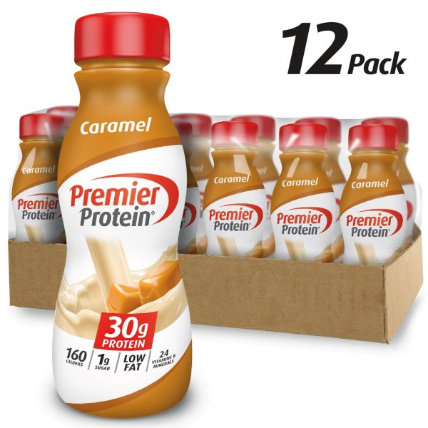 30g Protein Shake, Caramel, 11.5 fl oz Shake, (12 count)
