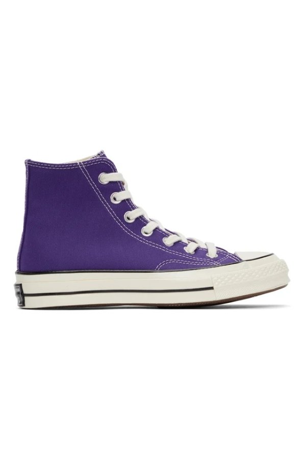 Purple Chuck 70 High Sneakers