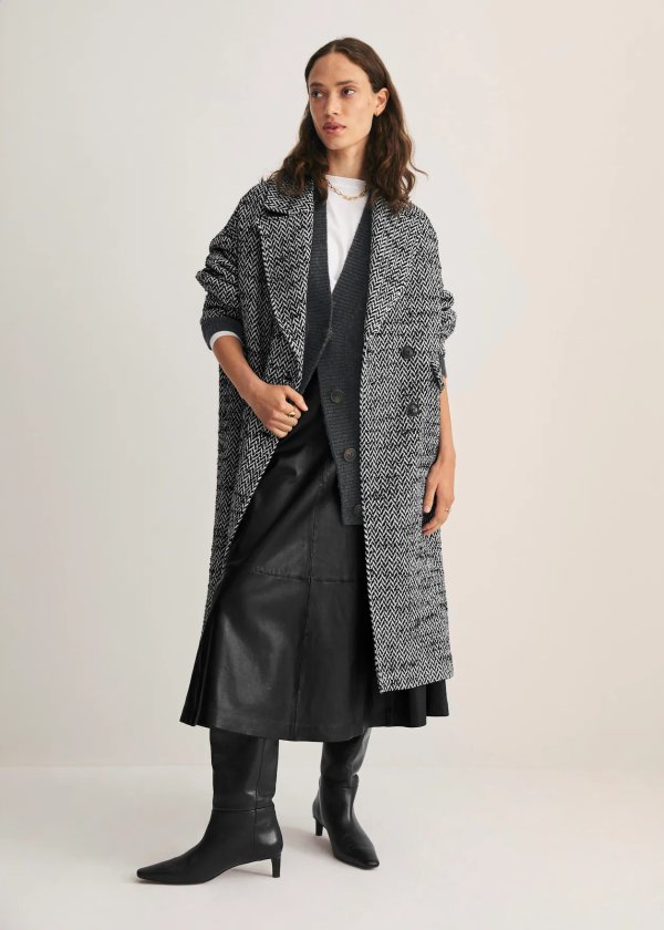 Oversized wrap coat - Women | OUTLET USA