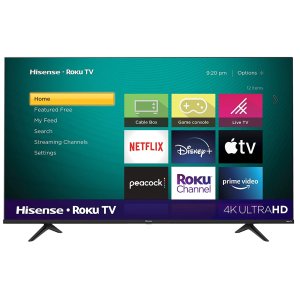 史低价：Hisense 65" R6G 4K HDR Roku TV 智能电视 2021新款