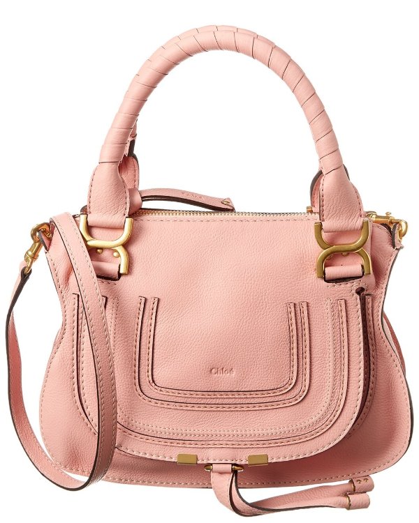 Marcie Small Leather Satchel