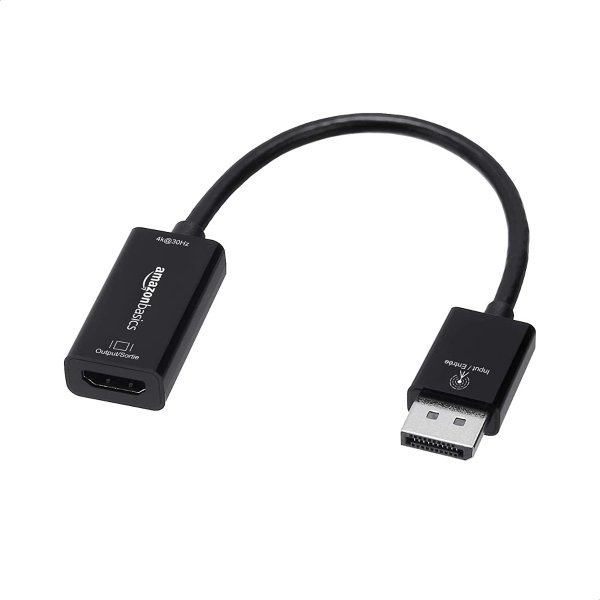 Amazon Basics DisplayPort to HDMI Adapter