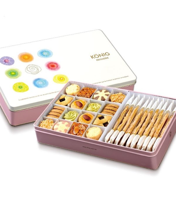 金格食品 香頌餅乾杏仁派禮盒 - 1盒 | 金格食品