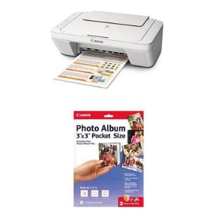Canon MG2520 All in one Inkjet Printer + Pocket Size Photo Album Software