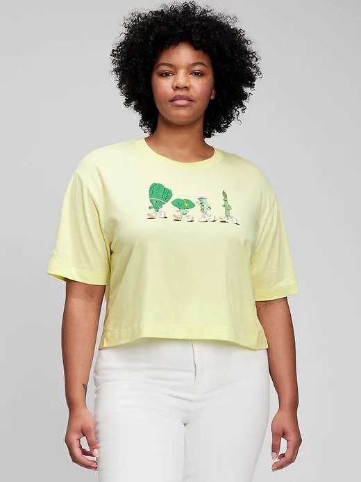 × Lauren Martin 100% Organic Cotton Graphic T-Shirt