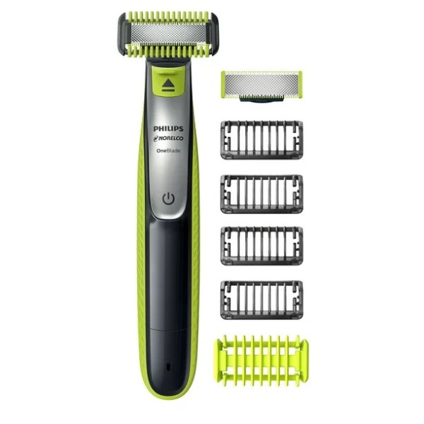 Norelco Oneblade Face + Body Hybrid Electric Trimmer and Shaver, QP2630/70