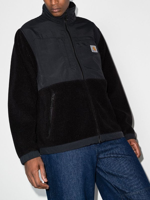 Nord panelled zip-up jacket
