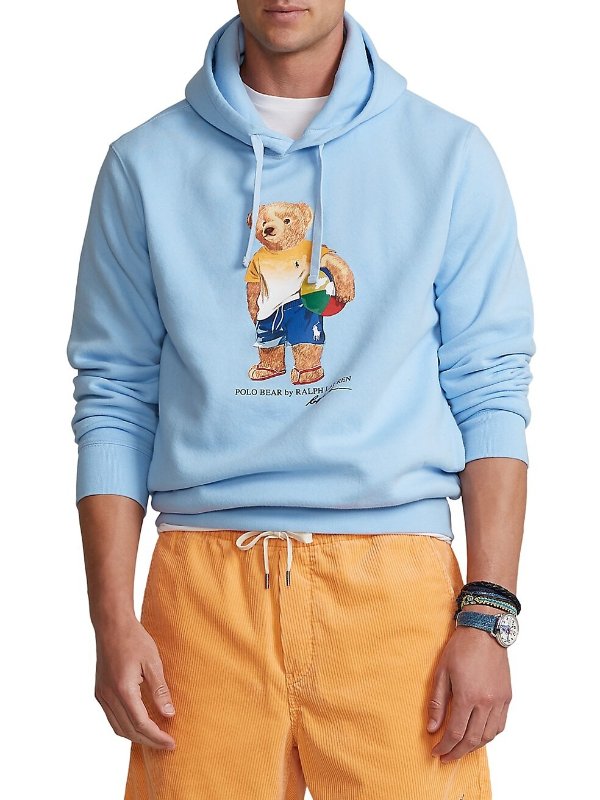 Polo Teddy Bear Hoodie Sweatshirt