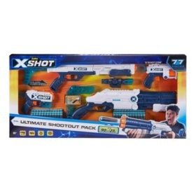 X-Shot Ultimate Shootout Pack (4 Blasters, 72 Darts)