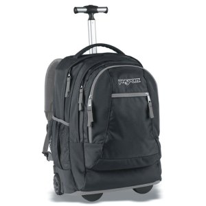 JanSport Driver 8 Wheeled Backpack - Black (TN89)