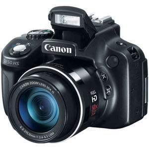 Canon PowerShot SX50 HS Digital Camera, Black 