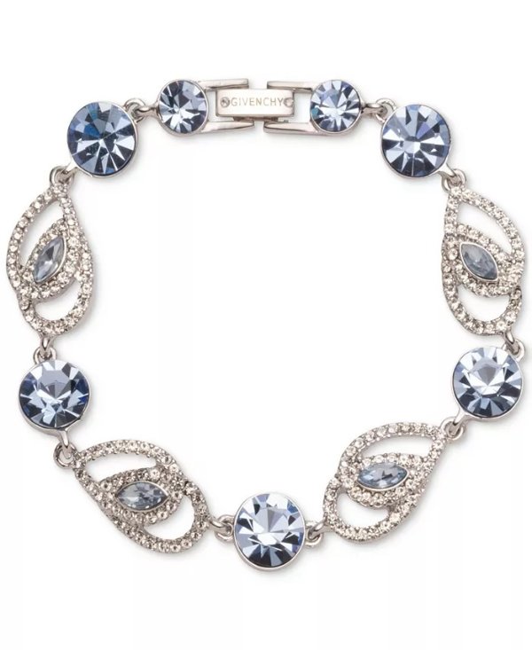 Pave & Marquise-Cut Crystal Flex Bracelet