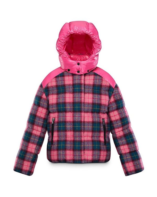 Girls' Plaid Chouette Jacket - Little Kid