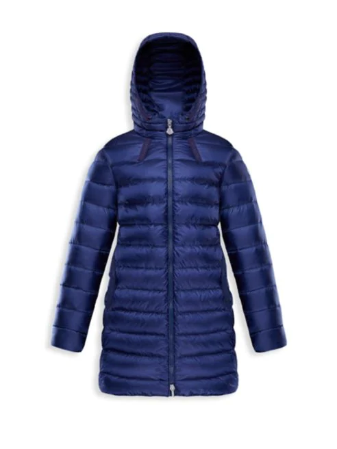 Moncler - Little Girl's & Girl's Jacinte Down Puffer A-Line Coat
