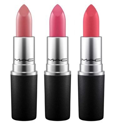 MAC Lipstick Trio - Deep Pinks