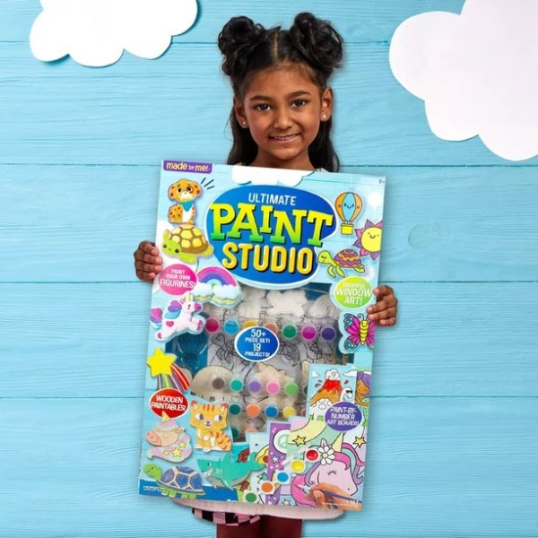 Ultimate Paint Studio Kit, Boys and Girls, Child, Ages 8+