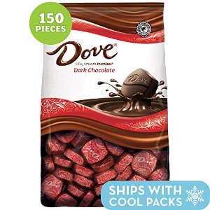 DOVE PROMISES Dark Chocolate Candy 43.07 Ounce 153-Piece Bag