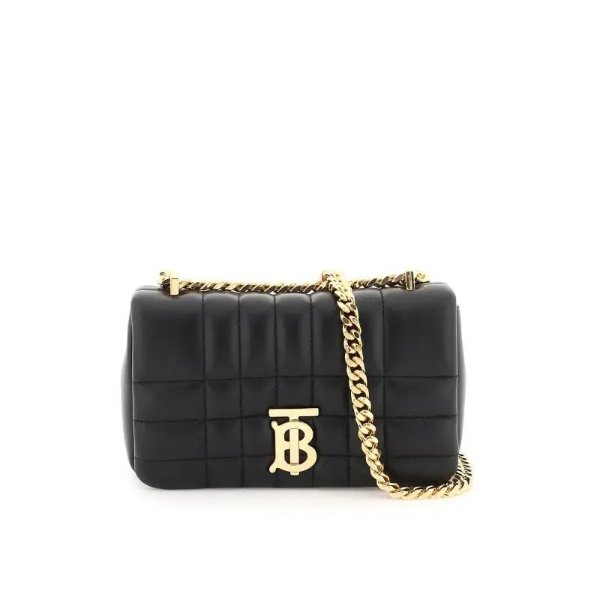 BURBERRY quilted leather lola mini bag