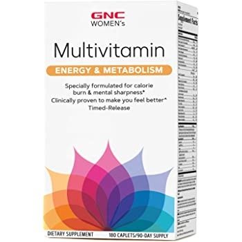 Women's Ultra Mega Multivitamin, 180 Caplets, Supports Overall Health and Wellness in Women