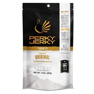 Perky Jerky Turkey Jerky, Original, 14 Ounce