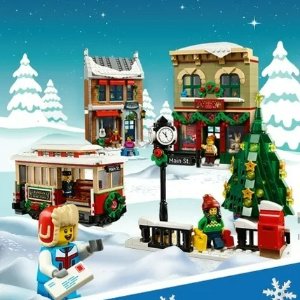 新品上市：LEGO官网 节日大街 10308 圣诞气氛组驾到