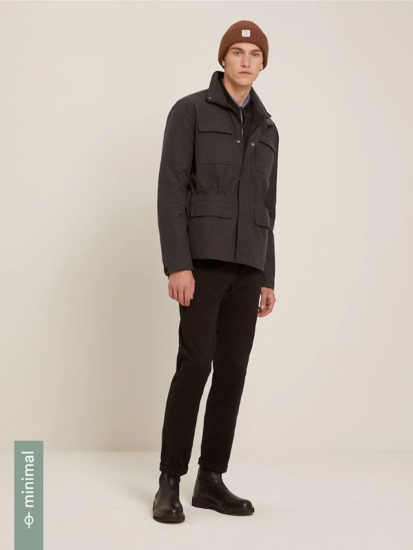 The Robson Field Jacket in Black