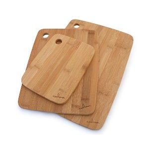 Culina Bamboo Wood Cutting Board, Set of 3
