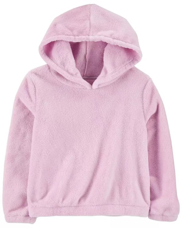 Fuzzy Pullover Hoodie