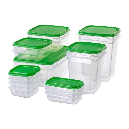PRUTA Food container, set of 17 - IKEA