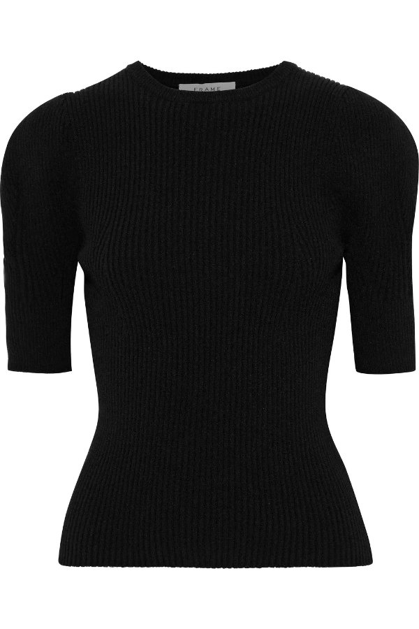 Femme ribbed-knit top