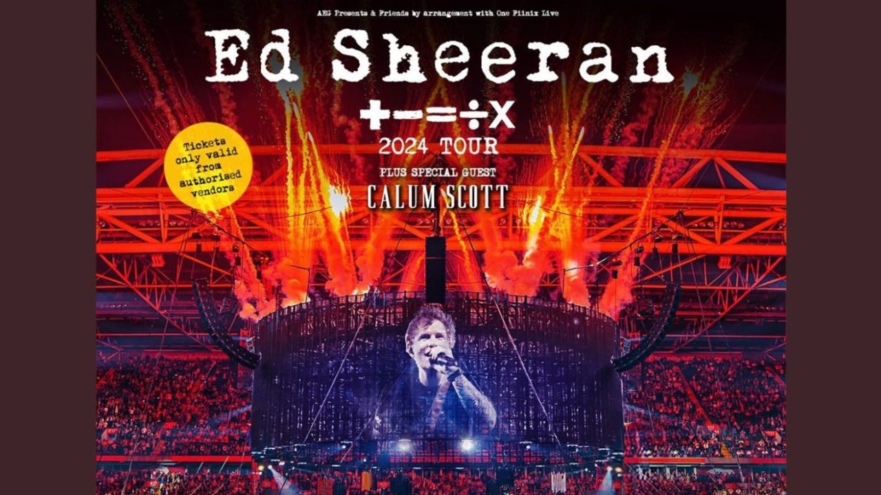 2024年Ed Sheeran黄老板演唱会 - 时间地点及购票方式