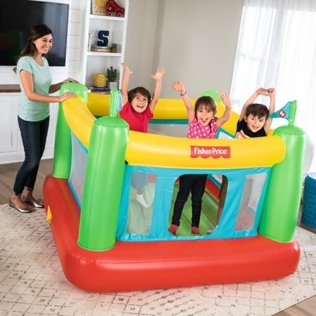 Bouncesational Bounce House with Built-in Pump