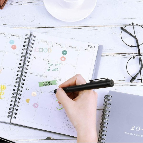 2020-2021 Planner Weekly & Monthly Planner with Tabs 6.25" x 8.3"