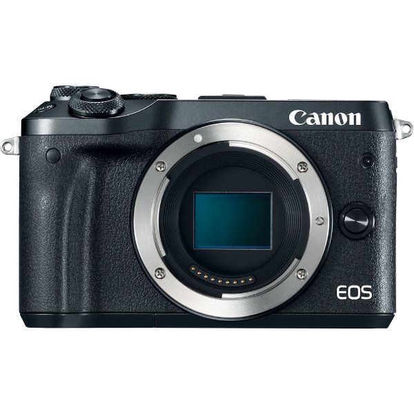 EOS M6 Mirrorless Digital Camera (Body Only, Black)